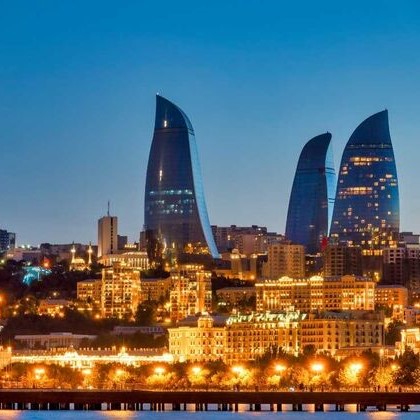 İzmir'den Uçaklı 4 Gece 5 Gün Konaklamalı Azerbaycan & Bakü Turu Rotası