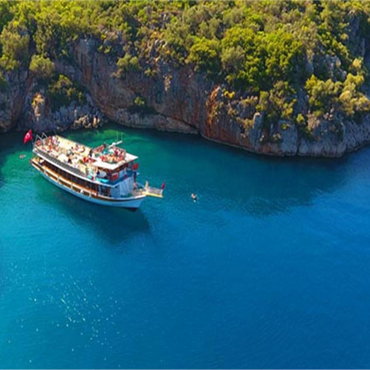 Marmaris Tekne Turu manzara