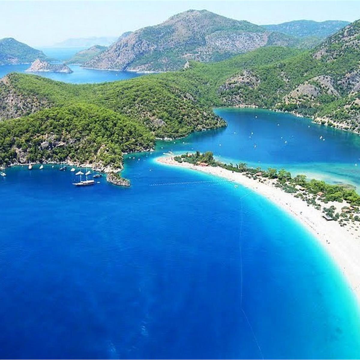 dalyan iztuzu manzarası