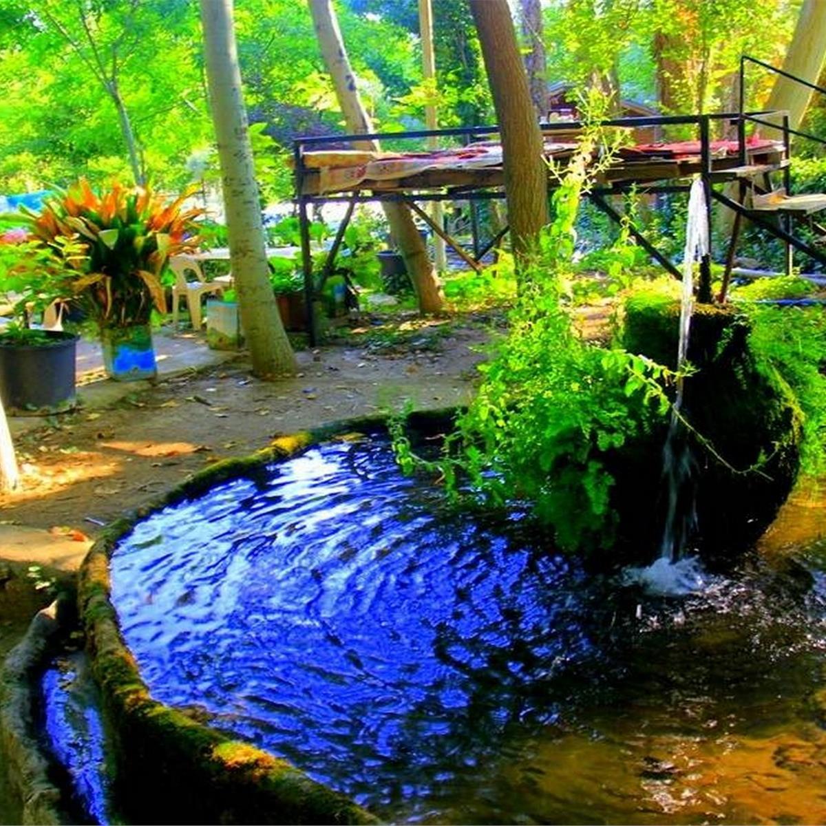 tire değirmen restaurant yapay havuz görünüm