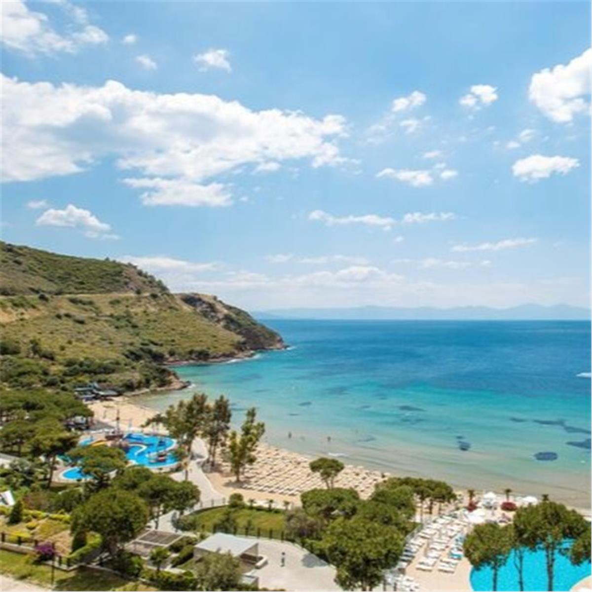 İZMIR ÇIKIŞLI YILBAŞI ÖZEL 2 GECE 3 GÜN KONAKLAMA ARIA CLAROS BEACH & SPA RESORT HOTEL 2024 YILBAŞI GALA YEMEĞI