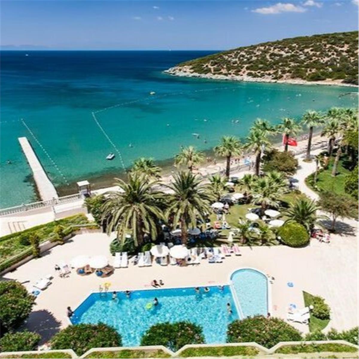 İZMIR ÇIKIŞLI YILBAŞI ÖZEL 2 GECE 3 GÜN KONAKLAMALI TUSAN BEACH RESORT HOTEL KUŞADASI 2024 YILBAŞI GALA YEMEĞI
