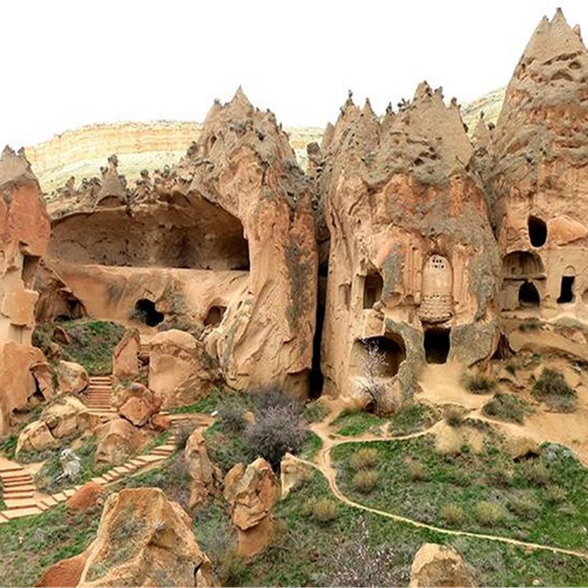 göreme açık hava müzesi yakın görünüm