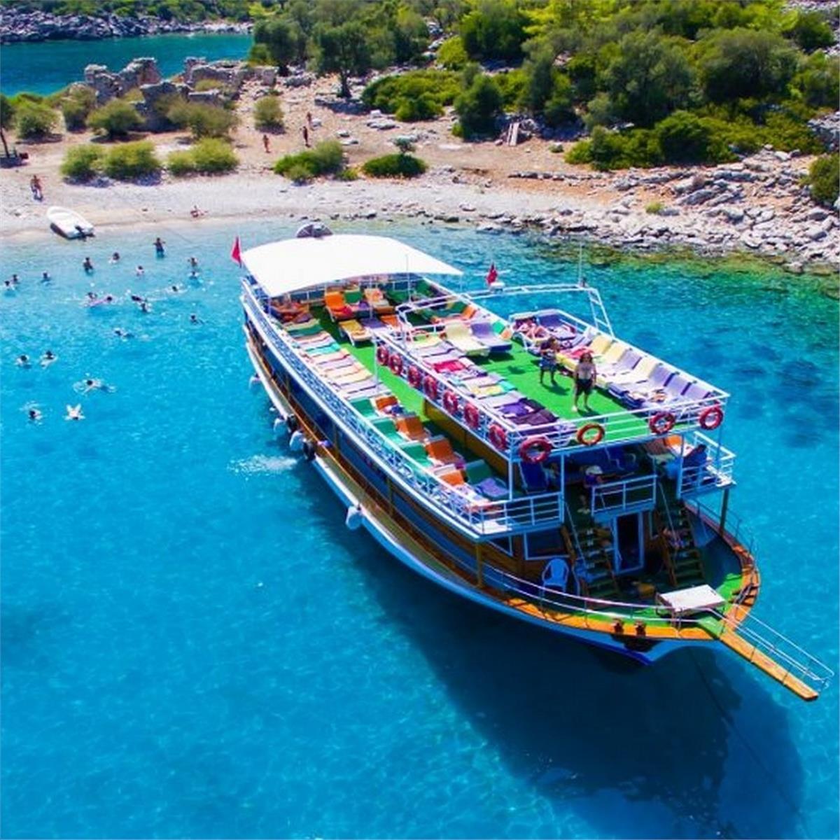 2 gece 3 gün Fethiye, Likya, Gizlikent şelalesi, Yakapark turu