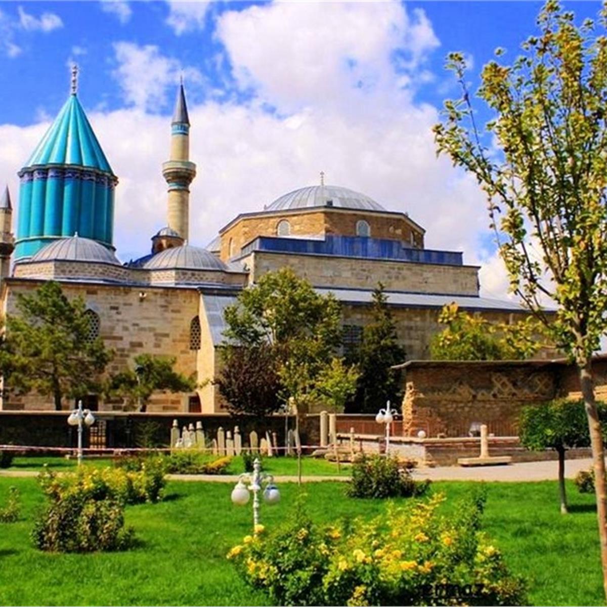 Mevlana müzesi görünüm