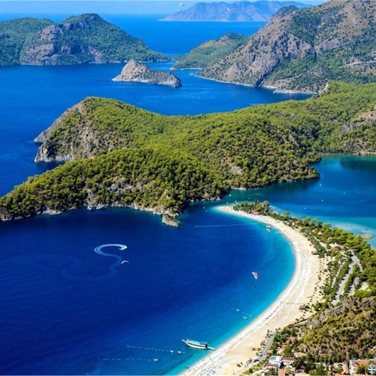Marmaris Tekne Turu Ada Manzarası