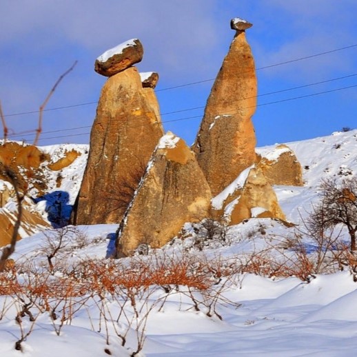 İzmir'den Otobüs İle Çıkışlı 2 Gece 3 Gün 5 Yıldız Konaklamalı Kapadokya, Kayseri ve Erciyes Kayak Merkezi Turu