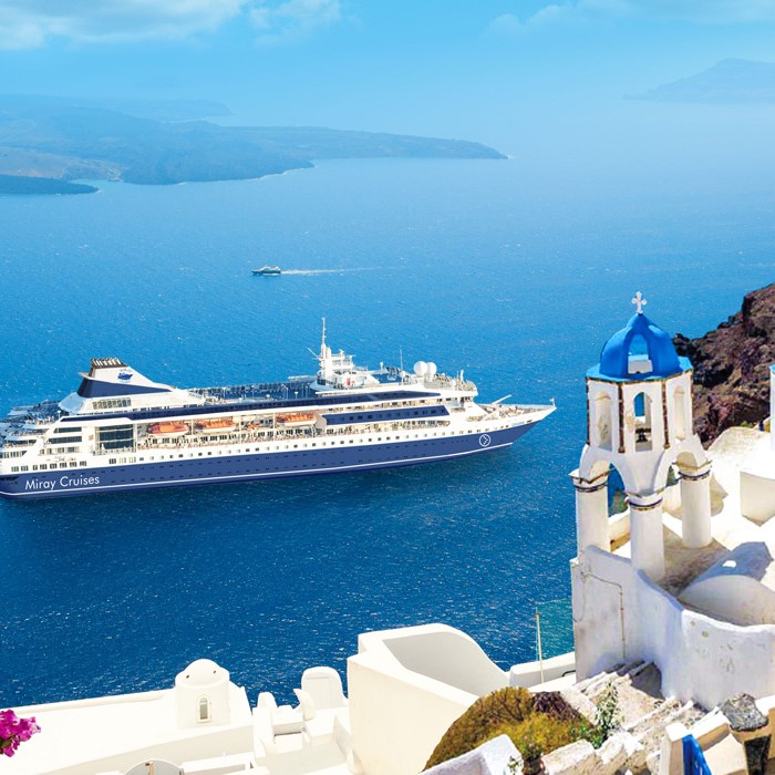 Gemini İle Kuşadası Kalkışlı 3 Gece 4 Gün Konaklamalı Patmos, Atina, Mikonos, Santorini, Rodos ile Yunan Adaları Turu