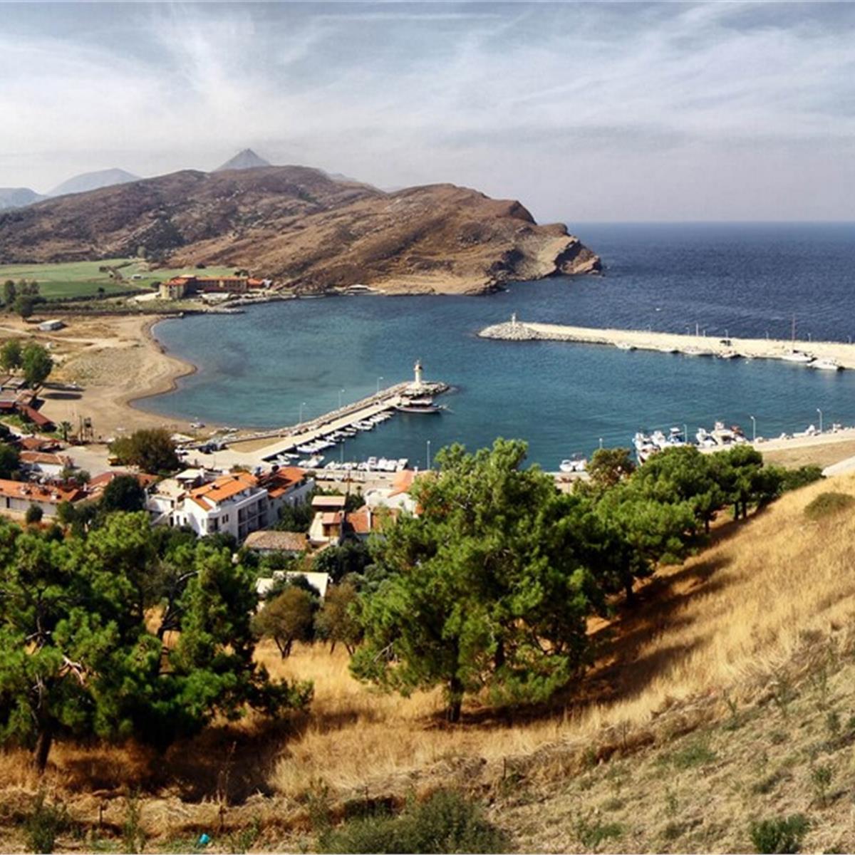 gökçeada kul bakışı deniz görünüm