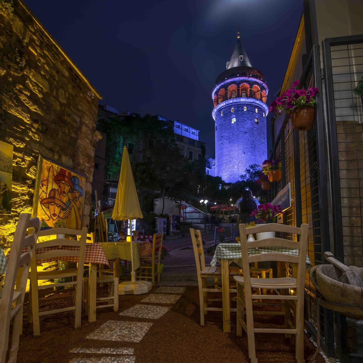 Galata kulesi görünüm