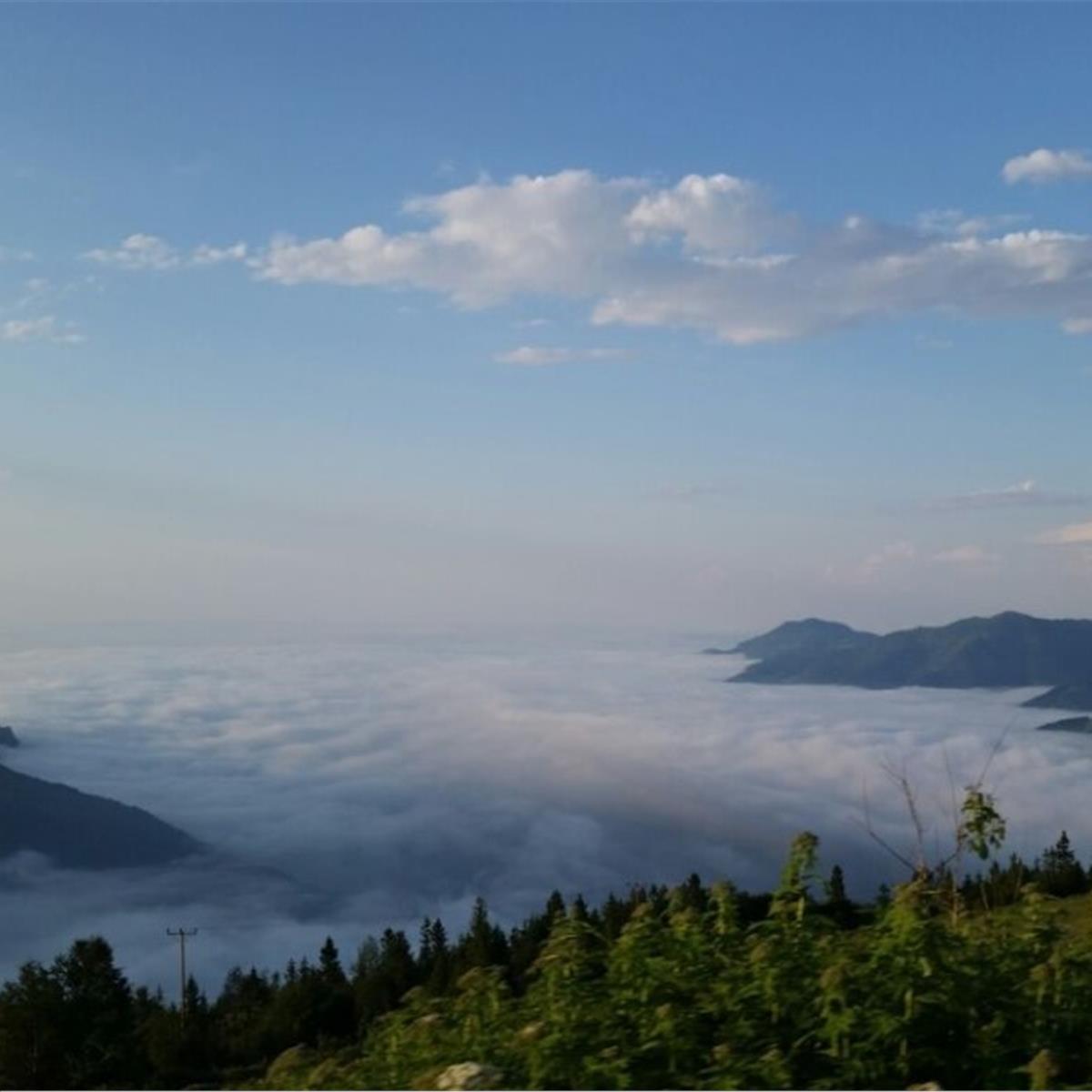 havadan karadeniz manzara